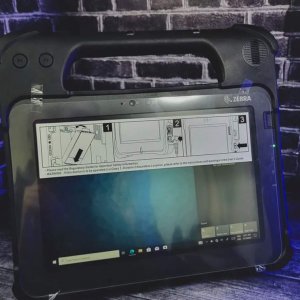 Zebra XPAD L10 — промышленные защищённые планшеты на Windows — фото 1