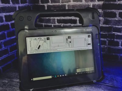 Zebra XPAD L10 — новый промышленный защищённый планшет со сканером