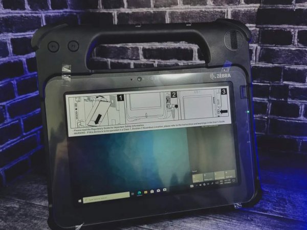 Zebra XPAD L10 — промышленный защищённый планшет на Windows